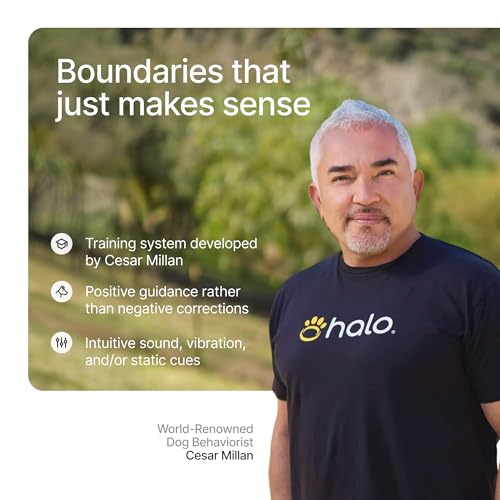 Halo Collar 5 GPS Wireless Dog Fence with Activity Tracking