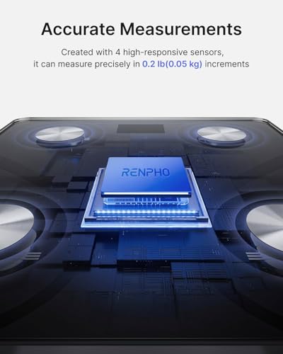 RENPHO Smart Scale for Body Weight, BMI & Body Fat, 13 Metrics, Elis 1