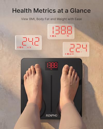 RENPHO Elis 1 Smart Body Scale with BMI & 13 Health Metrics