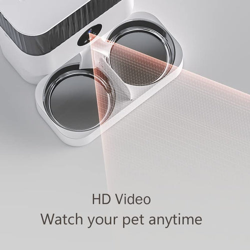 CYHYMQ 5L Dual-Bowl Smart Automatic Pet Feeder