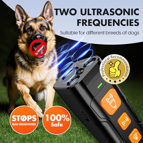 YUYQA 3X Ultrasonic Anti-Bark Dog Training Device