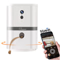 SKYMEE Petalk AI II Dog Camera Automatic Treat Dispenser, 5G WiFi Full HD Pet Camera with 180° Pan Full-Room View,Night Vision,Two Way Audio for Dogs and Cats,Compatible with Alexa (Support 5G WiFi)