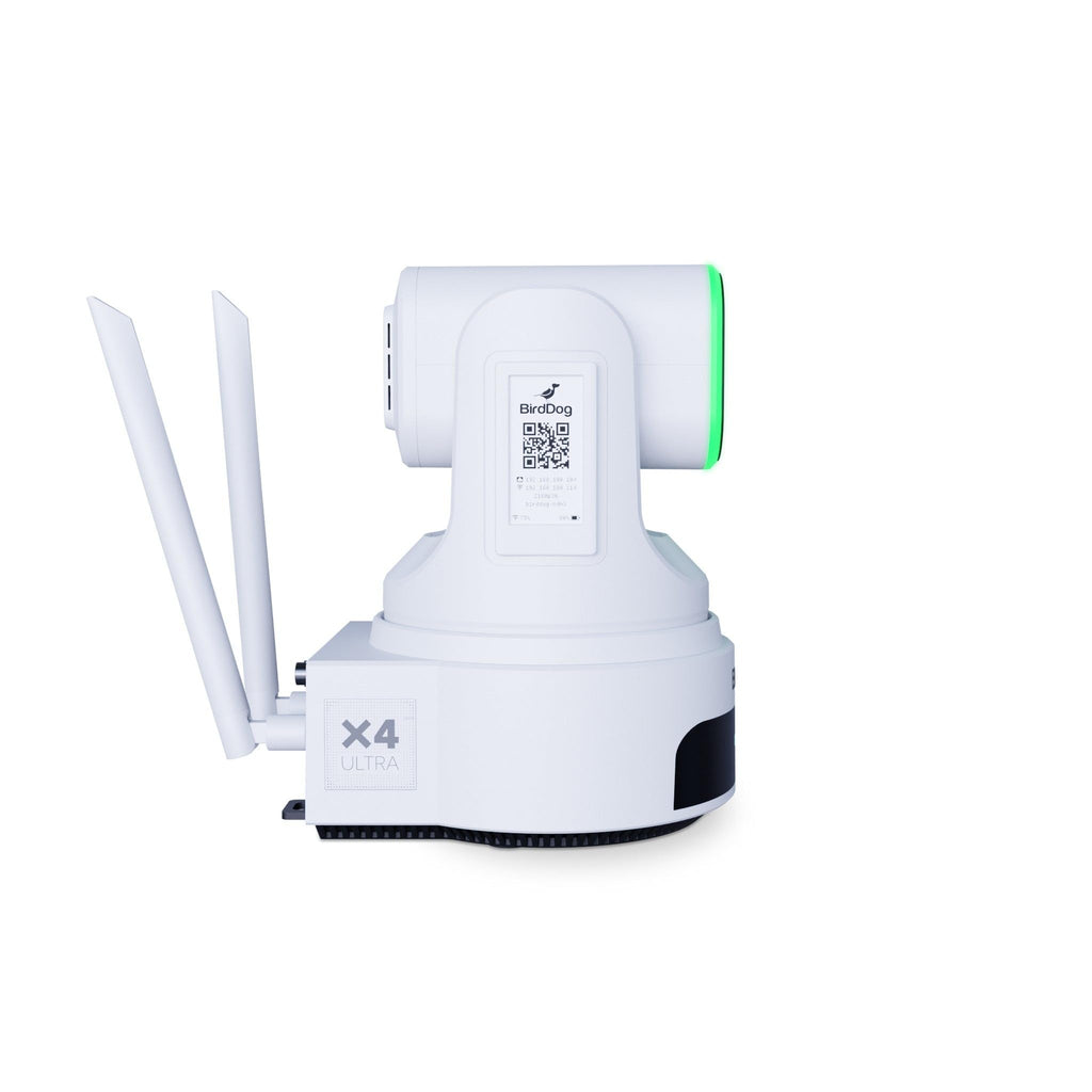 BirdDog X4 Ultra Wireless NDI HX3 AI Production Camera