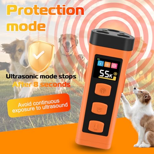 OKSJ Ultrasonic Anti-Bark Dog Trainer with 65FT Range
