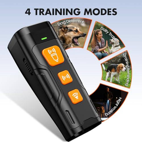 YUYQA 3X Ultrasonic Anti-Bark Dog Training Device