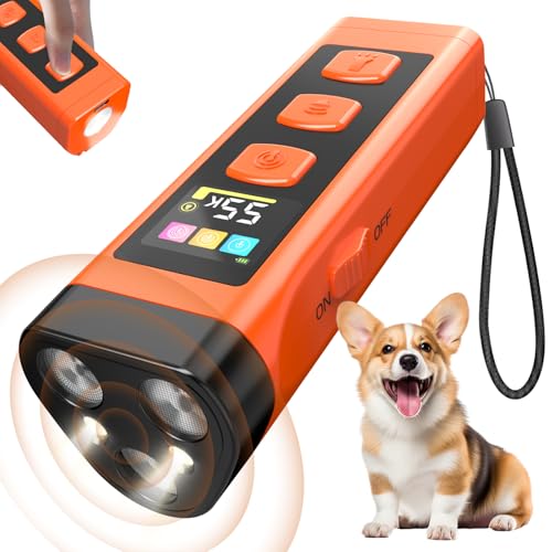 OKSJ Ultrasonic Anti-Bark Dog Trainer with 65FT Range