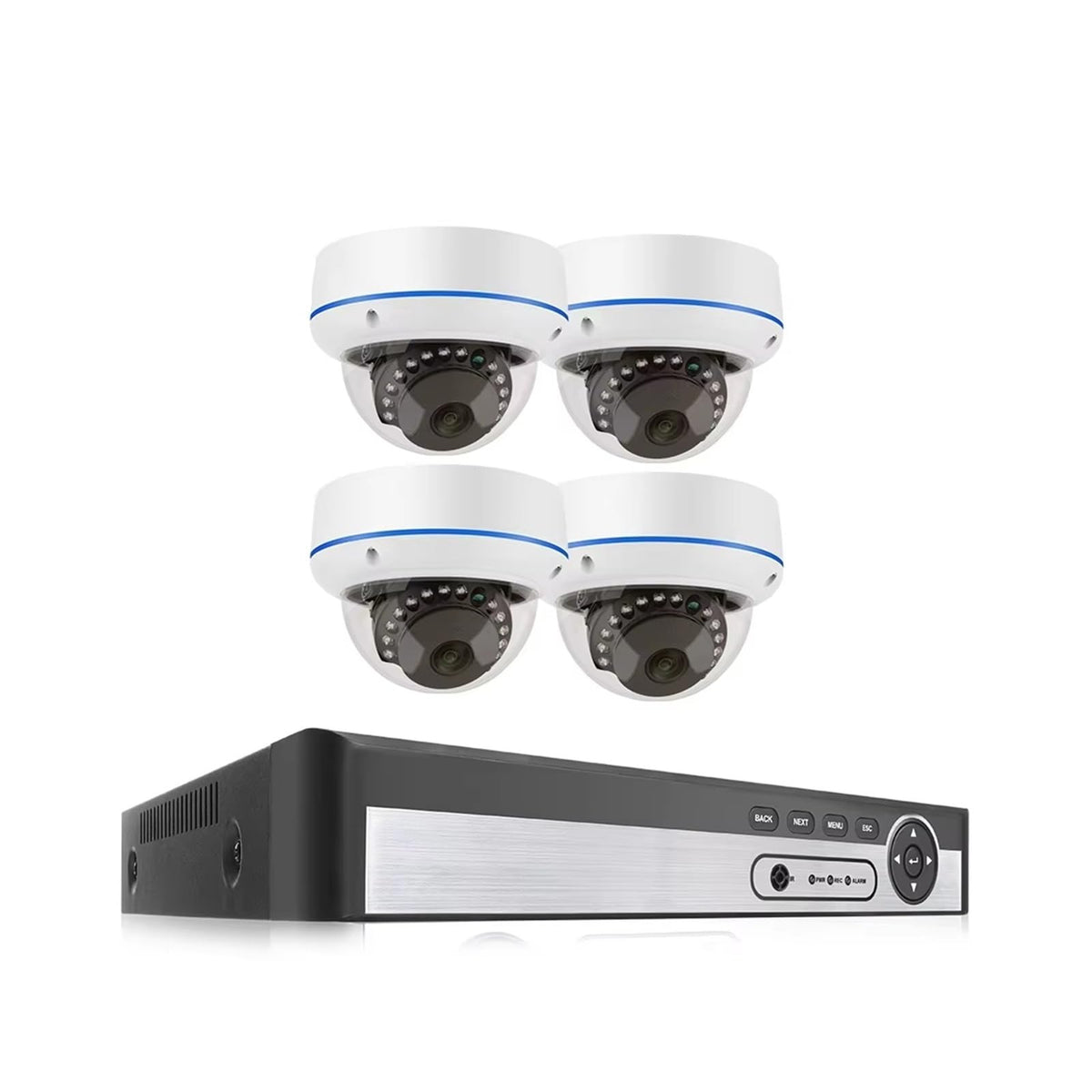 8CH 5MP POE IP Camera Surveillance System Outdoor Human Detection
