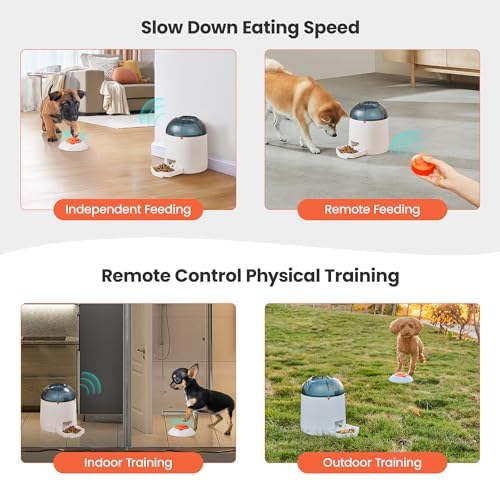 Potaroma Interactive Dog Puzzle Toy & Automatic Treat Dispenser