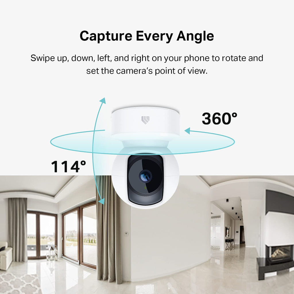 Kasa 1080p Pan/Tilt Smart Pet Camera with Night Vision