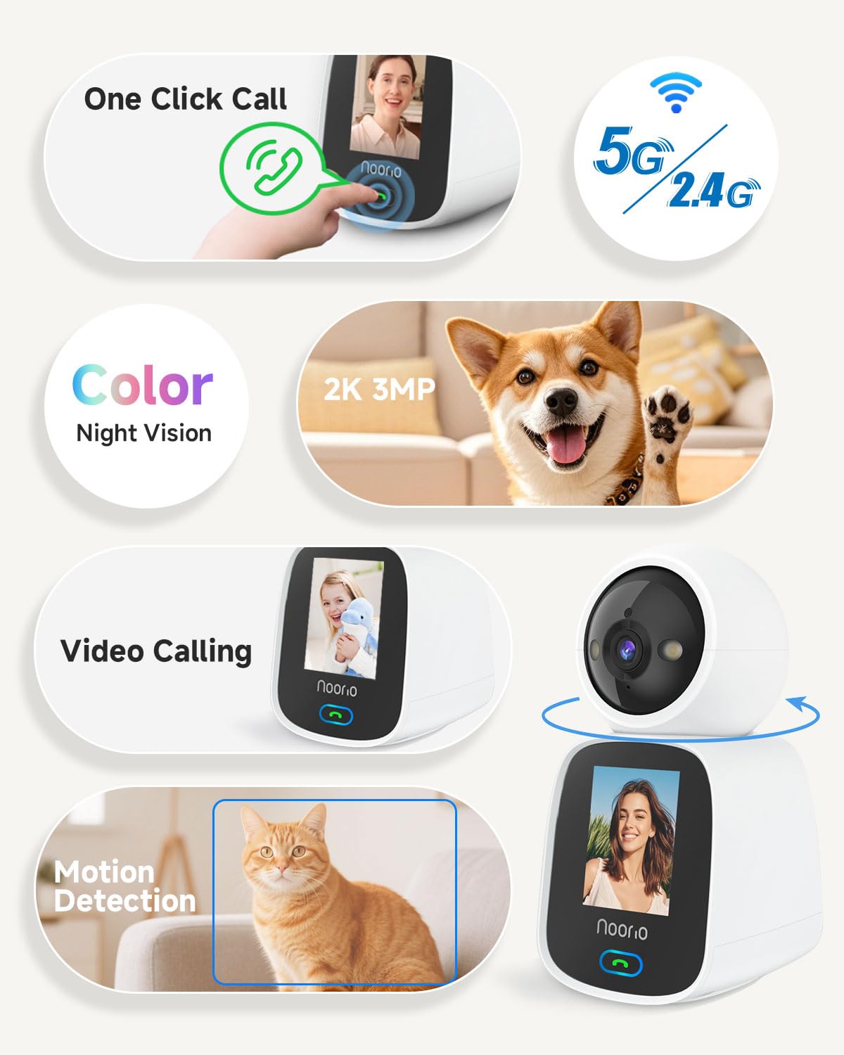 Noorio Pet Camera