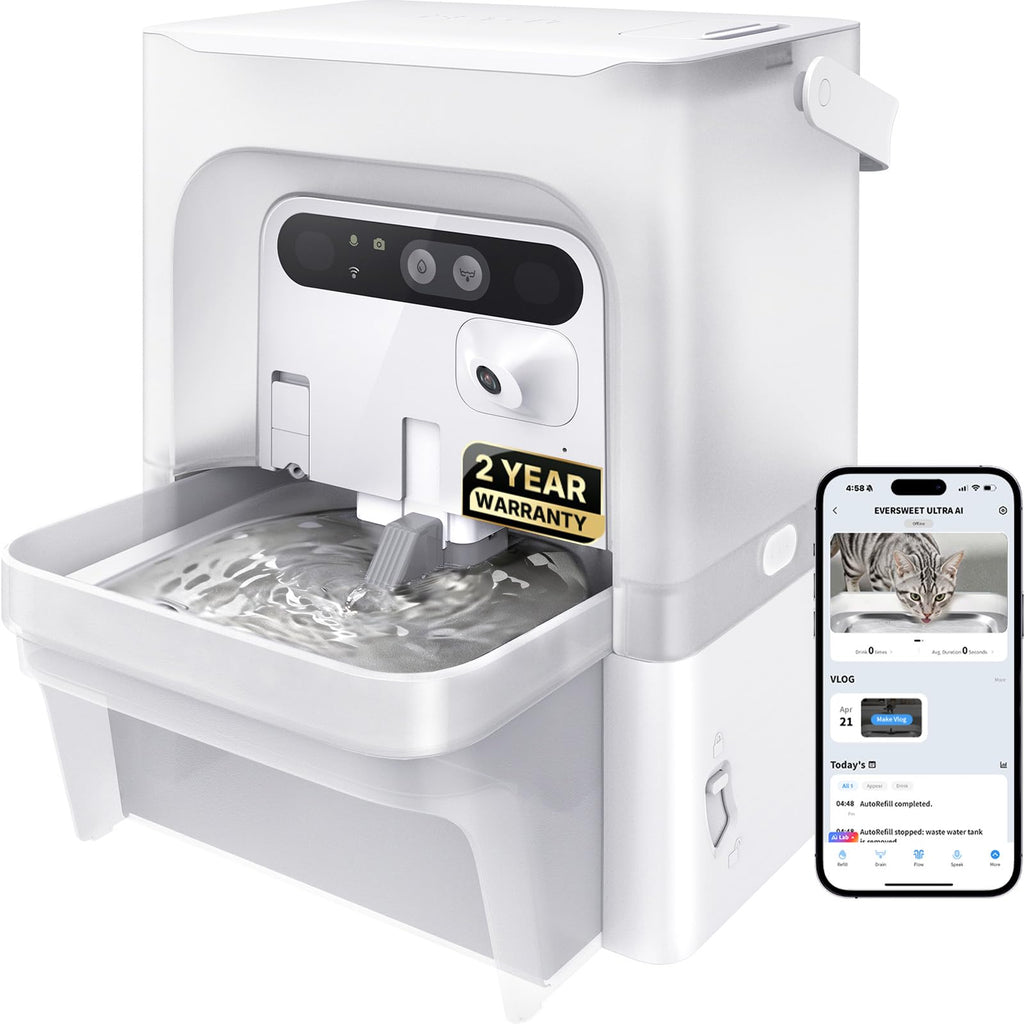 PETKIT Eversweet Ultra Smart Cat Water Fountain with AI Camera