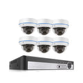 FMDARJXWHCP 8CH 5MP PoE Security Camera System with 6 Cameras