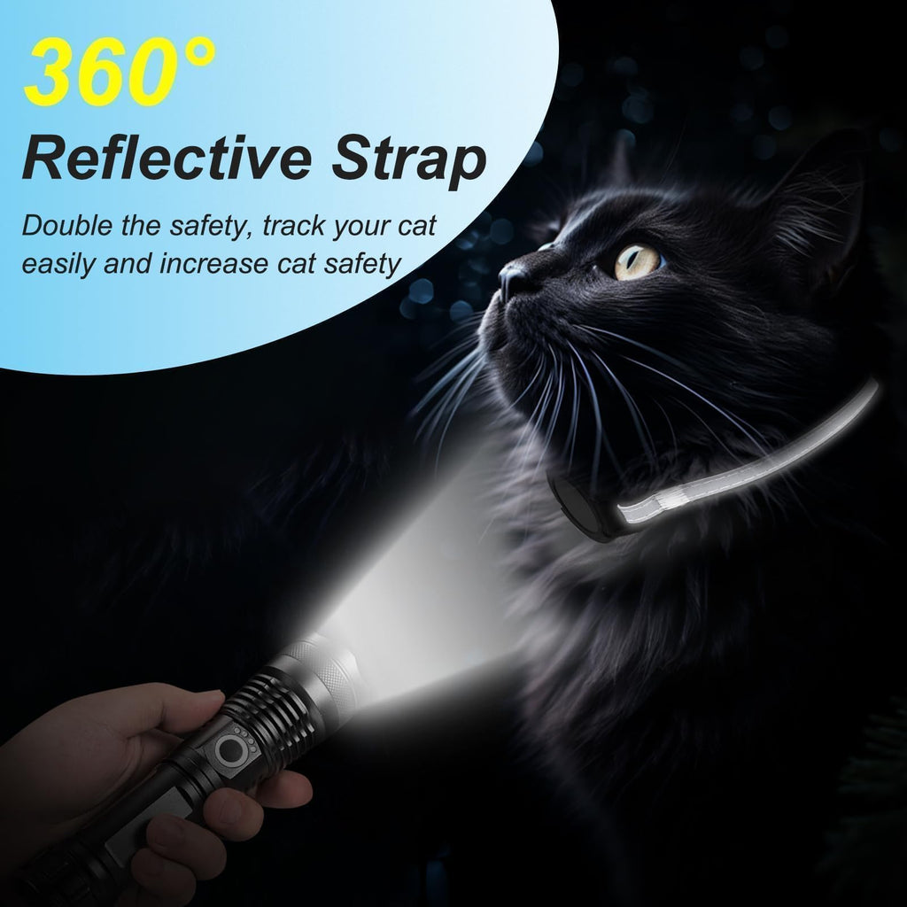 Smart Cat GPS Tracking Collar with Bluetooth for iOS & Android