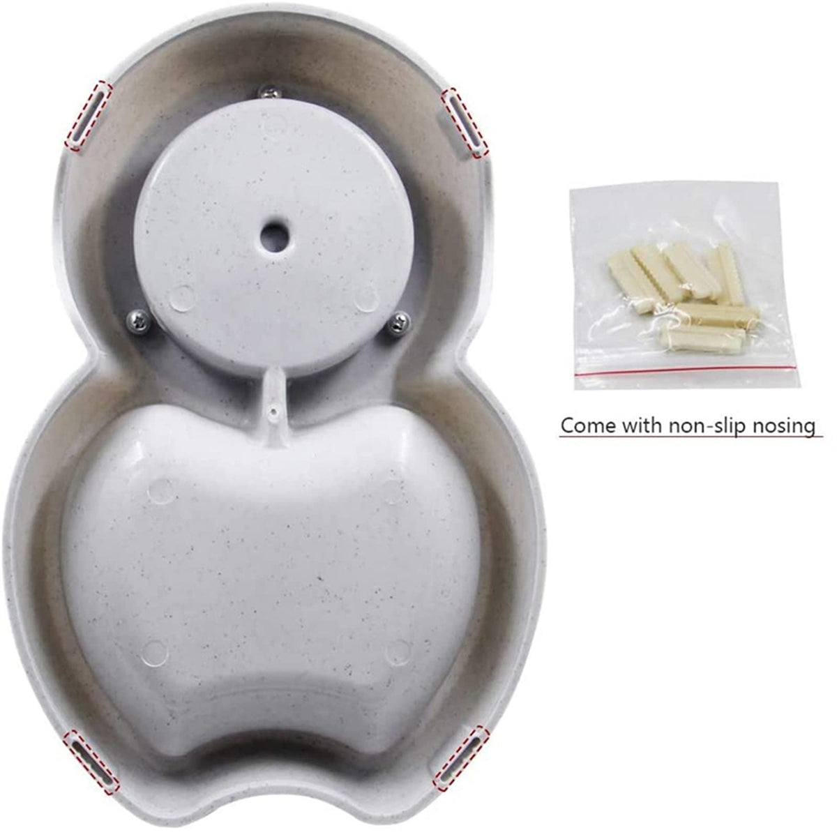 MENGKK Pet Water Dispenser Automatic Dog Feeder Waterer High Capacity Pet Food Bowl Gravity Water Dispenser for Dogs Cats 3.8 L Accessories