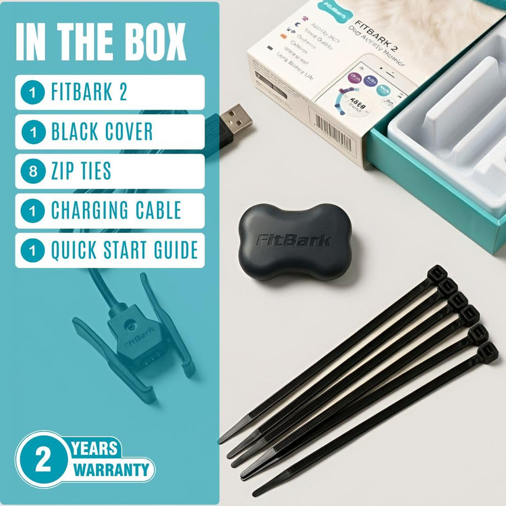 FitBark 2 Dog Health & Activity Monitor Fitness Tracker
