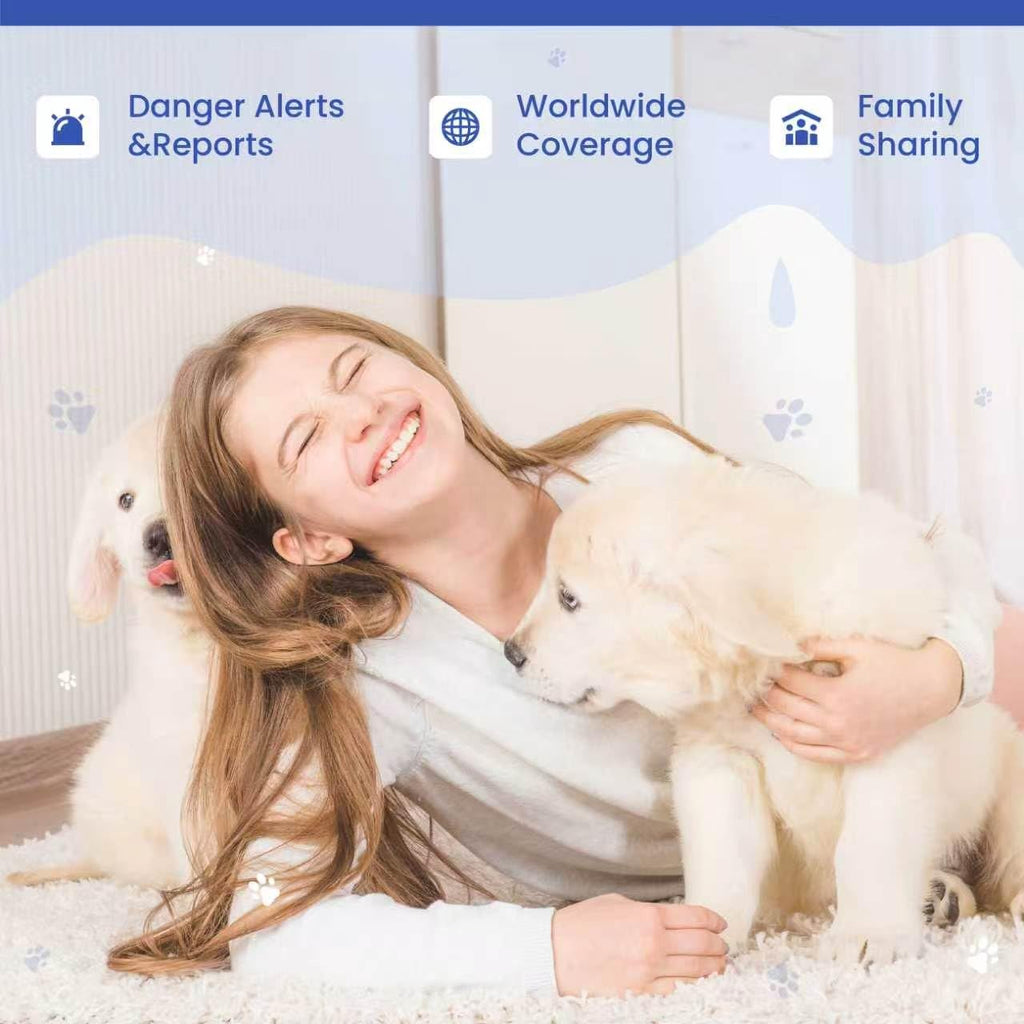 Real-Time Smart GPS Pet Tracker with 1-Month Subscription