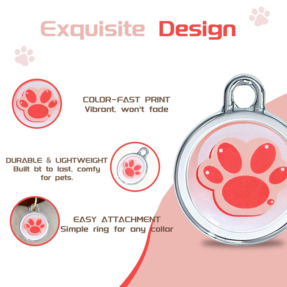 GPS Tracker for Dogs, Smart Dog Tracker with Real-Time Location