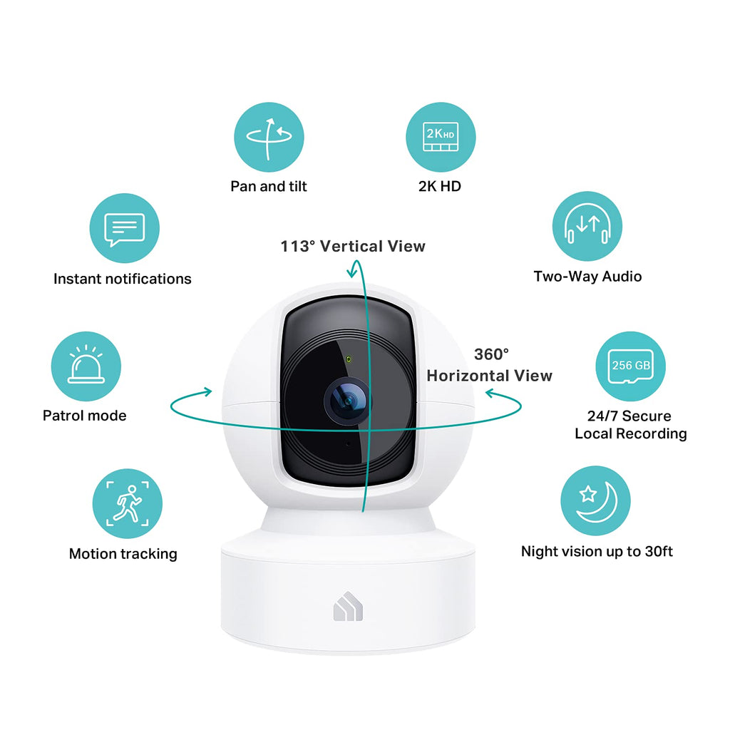 Kasa 1080p Pan/Tilt Smart Pet Camera with Night Vision