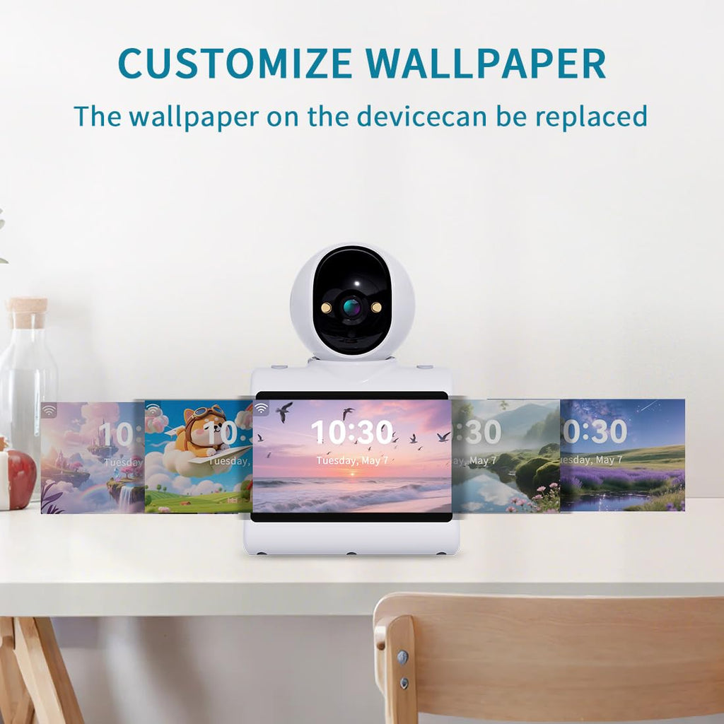 CIAJIE Smart Two-Way Pet Camera with Pan-Tilt & App Control