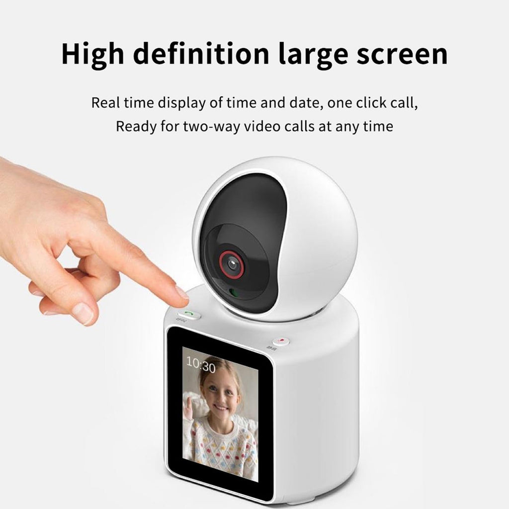 LASTCOW 1080P Two-Way Video Pet Camera with HD Screen