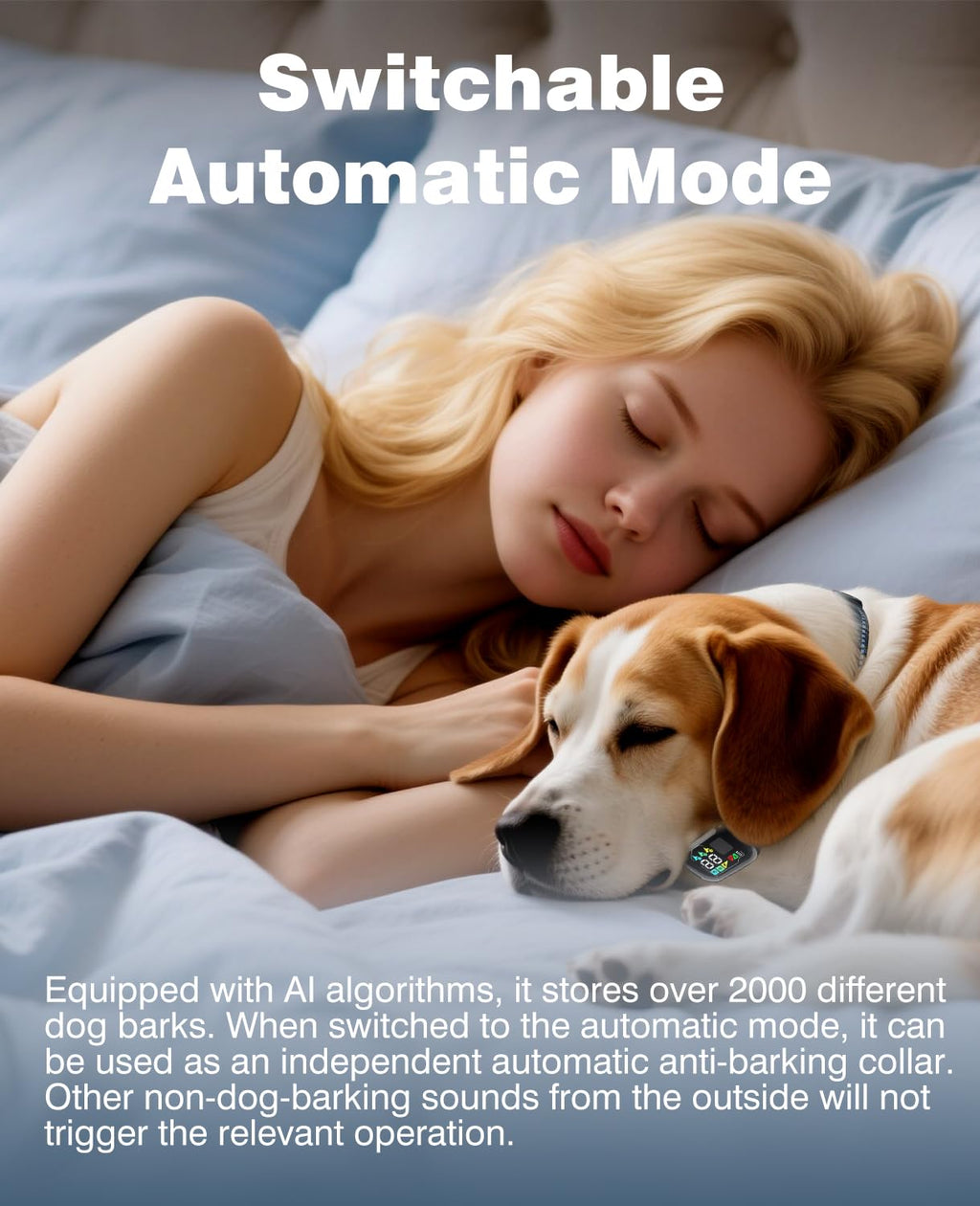 3300FT Remote Dog Training Collar with 3 Training Modes