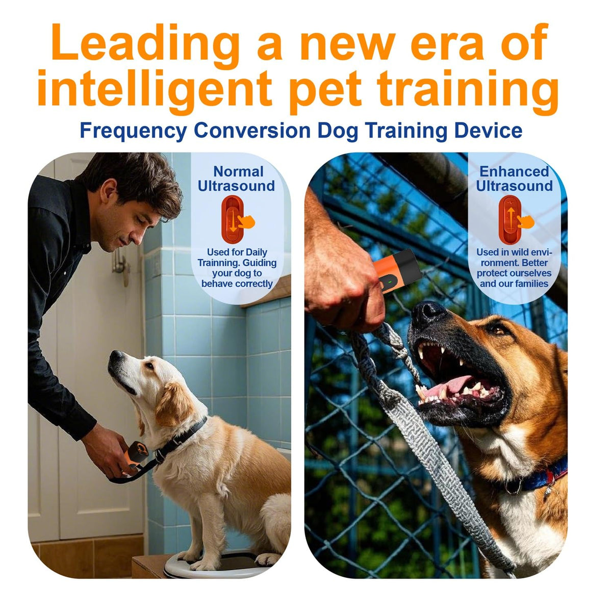 PAWCHUM Ultrasonic Anti-Bark Dog Training Deterrent
