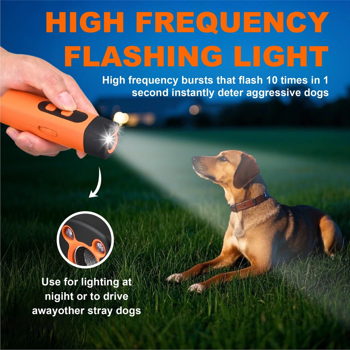 PAWCHUM Ultrasonic Anti-Bark Dog Training Deterrent