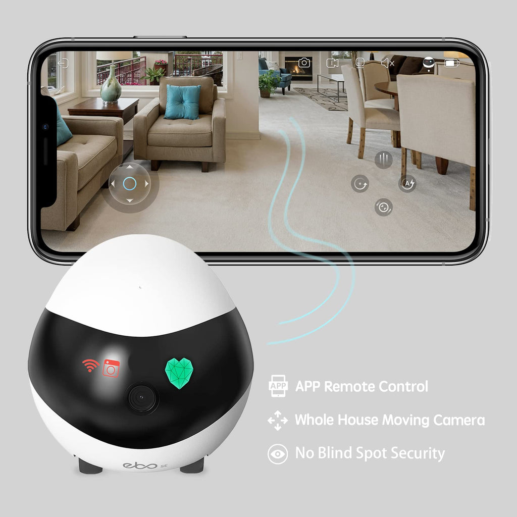 Enabot EBO SE 1080P Smart Pet Companion Robot Camera