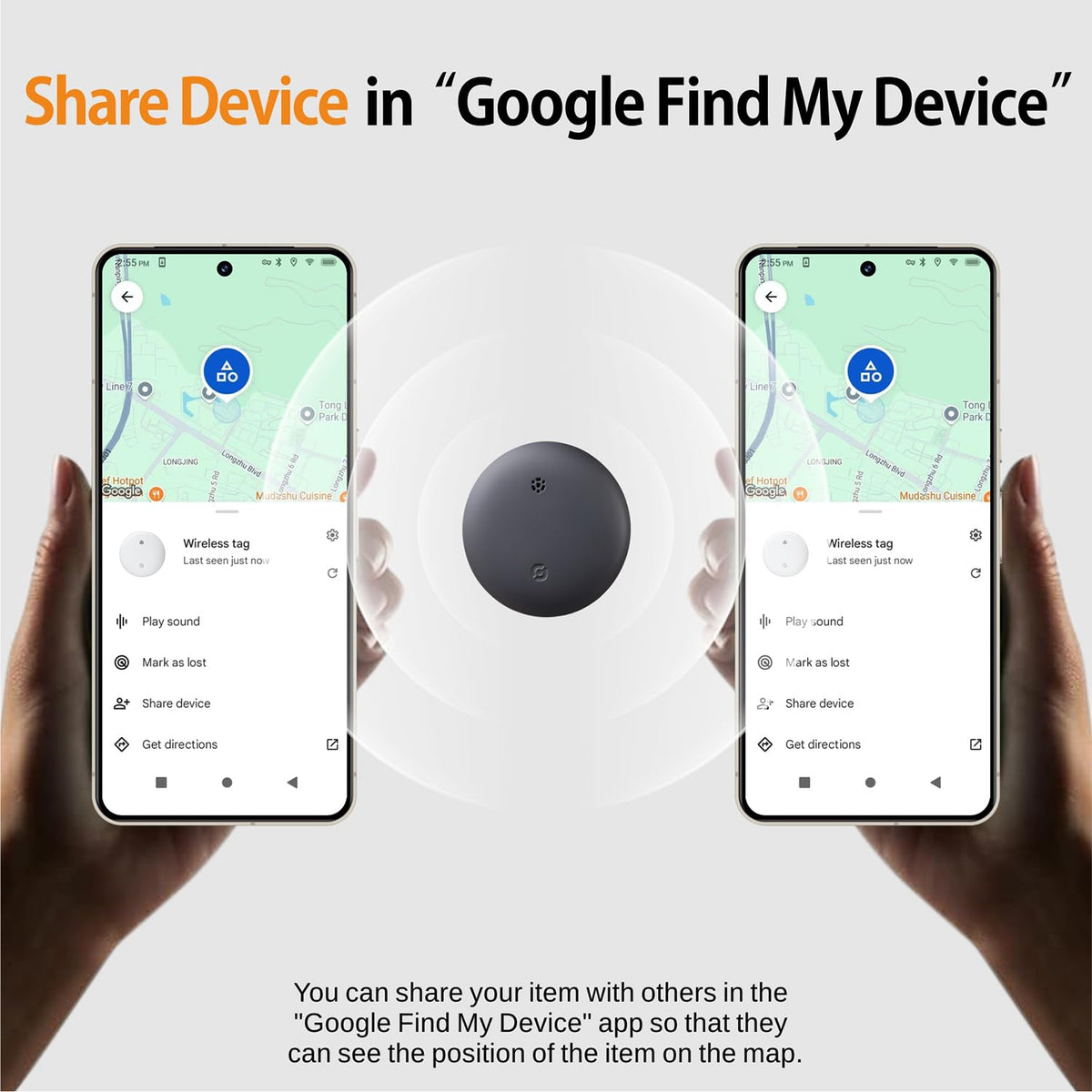 Bestray Air Tracker Tag for Android - 4 Pack, Bluetooth Tracker for Android Phones, Compatible with Google Find Hub Device