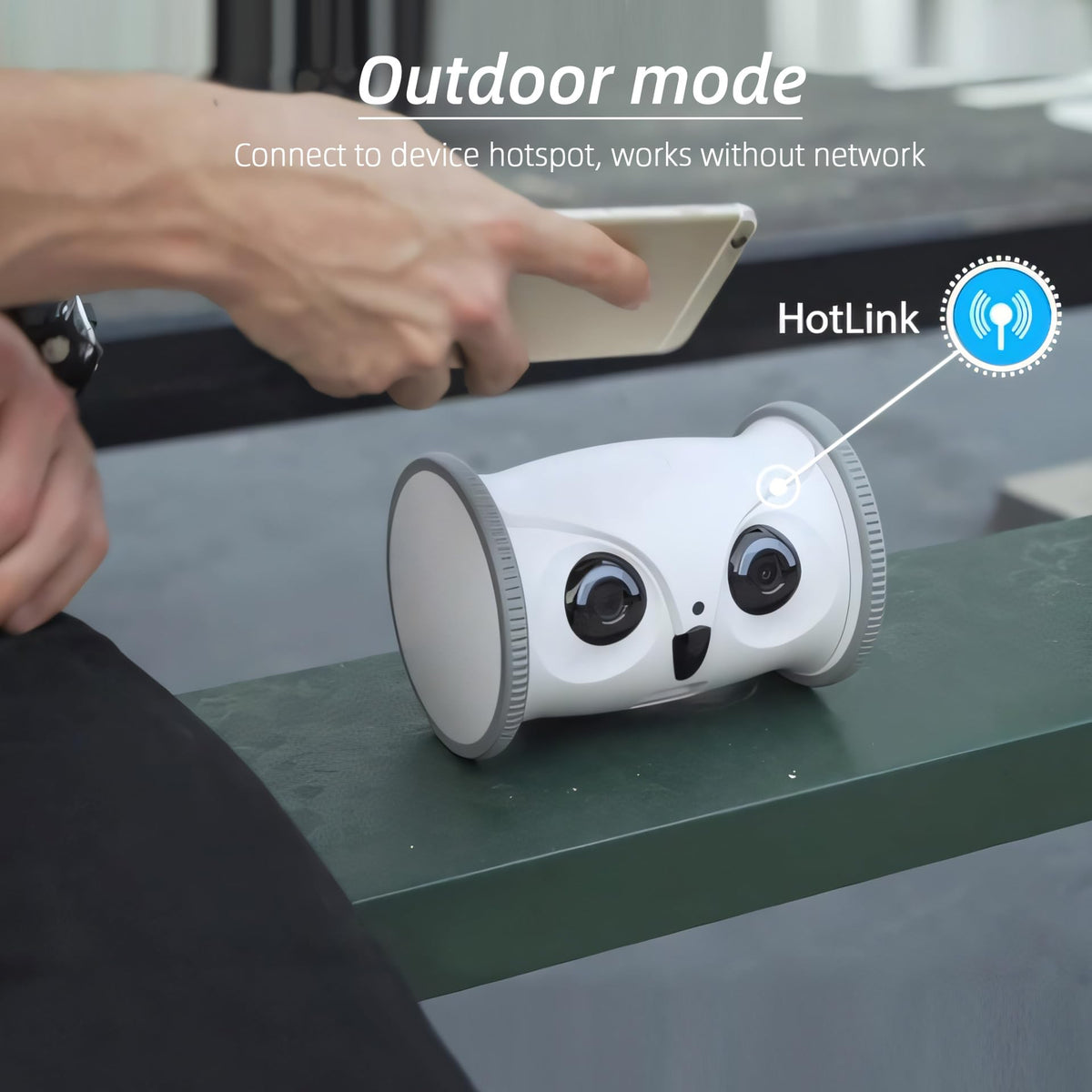 SKYMEE Owl Robot,Pet Camera Treat Dispenser