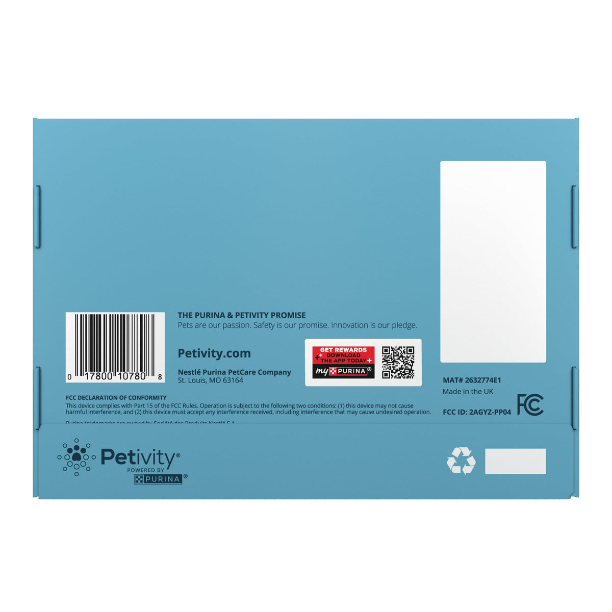 Petivity Smart GPS & Activity Tracker Tag for Dogs