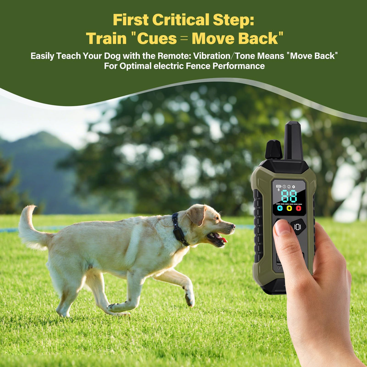 GPS Wireless Dog Collar Fence System