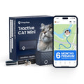 Tractive Smart Cat GPS Tracker | Real-Time Location & Wellness Monitoring for Cats 6.5 lbs+ | Territory & Location History | Up to 5-Day Battery | Breakaway Collar Included