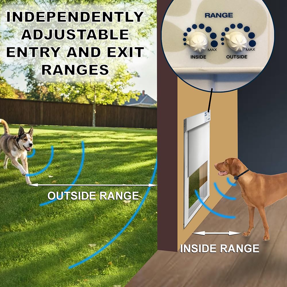 High Tech Pet Power Pet Smart WiFi Electronic Pet Door