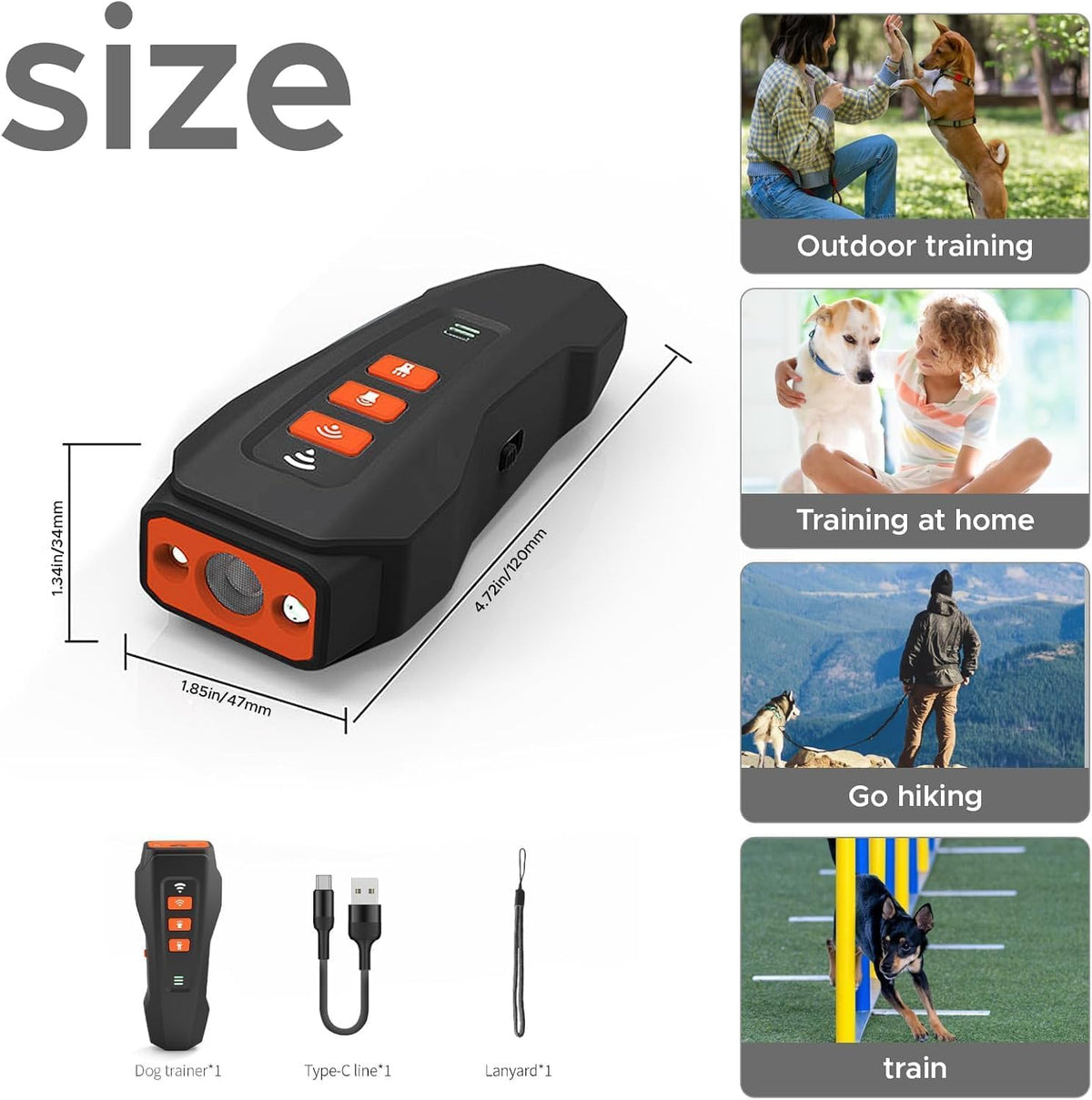 Dliben Upgraded Ultrasonic Anti-Bark Dog Training Device