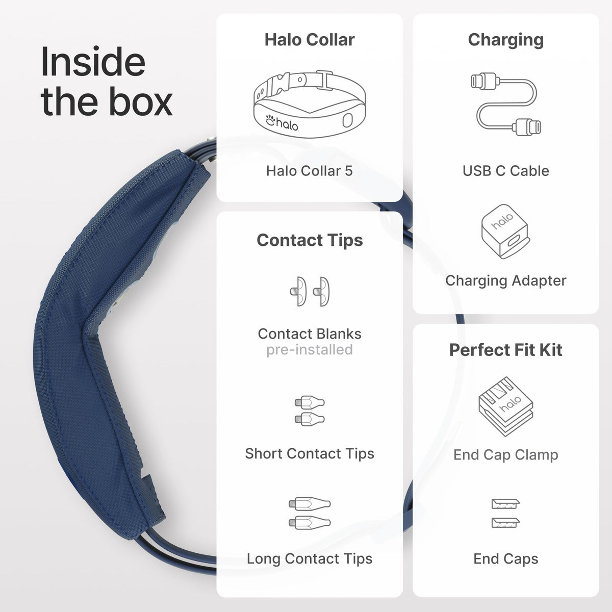 Halo Collar 5 GPS Wireless Dog Fence with Activity Tracking