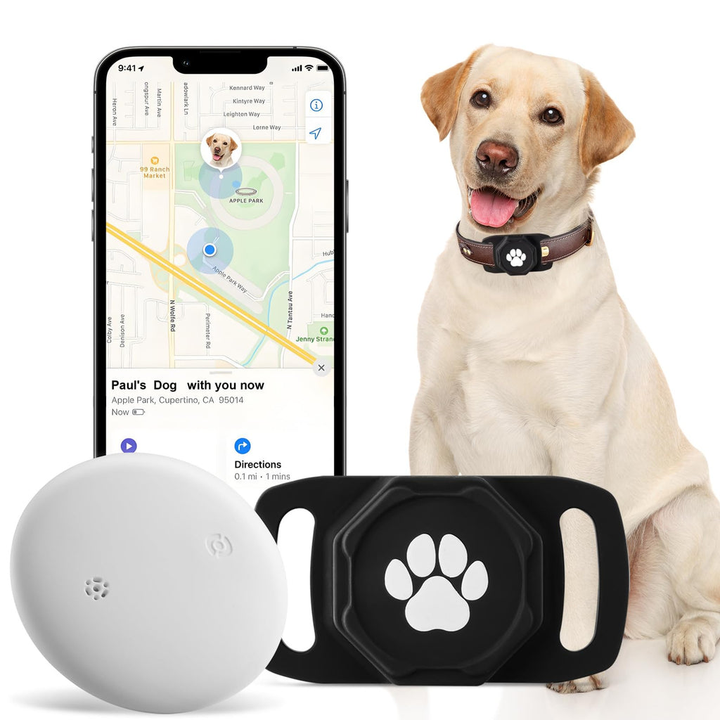 Smart Pet Location Tracker for Dog Collar with Holder