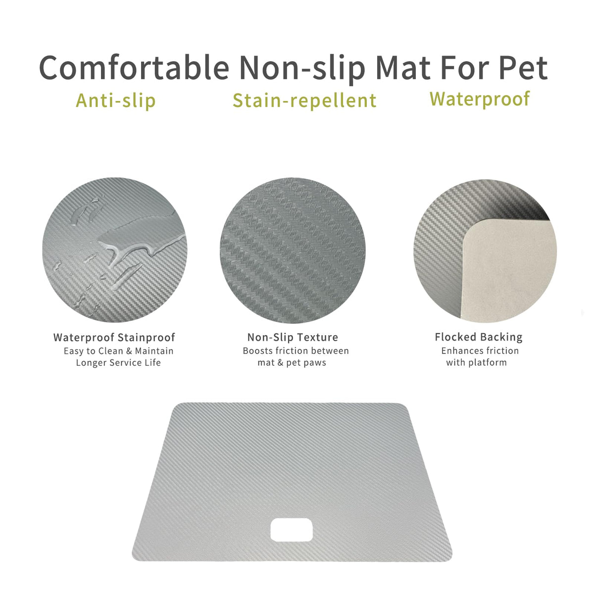 MINDPET-MED Pet Scale for Large Dog, Dog Scale 31.5X 19.7 Inches, Veterinary Scale with Non-Slip Mat, Animal Scale Platform, Weight Capacity Up to 220lbs, Accuracy 10g, with Tare/Hold, Size L, Black