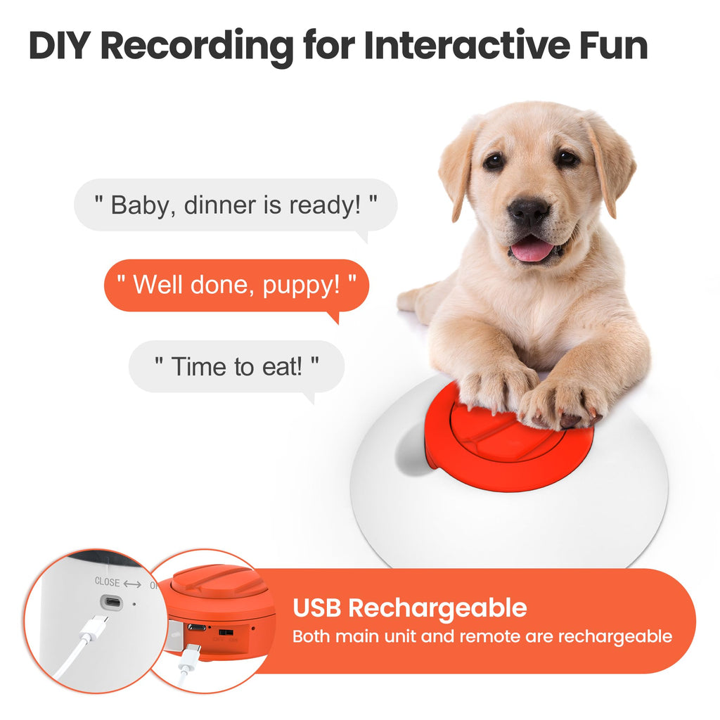 Potaroma Interactive Dog Puzzle Toy & Automatic Treat Dispenser