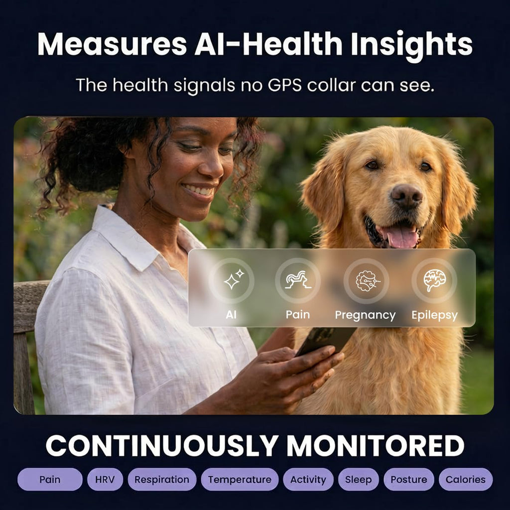 PetPace V3.0 AI Dog Health & GPS Monitoring Collar