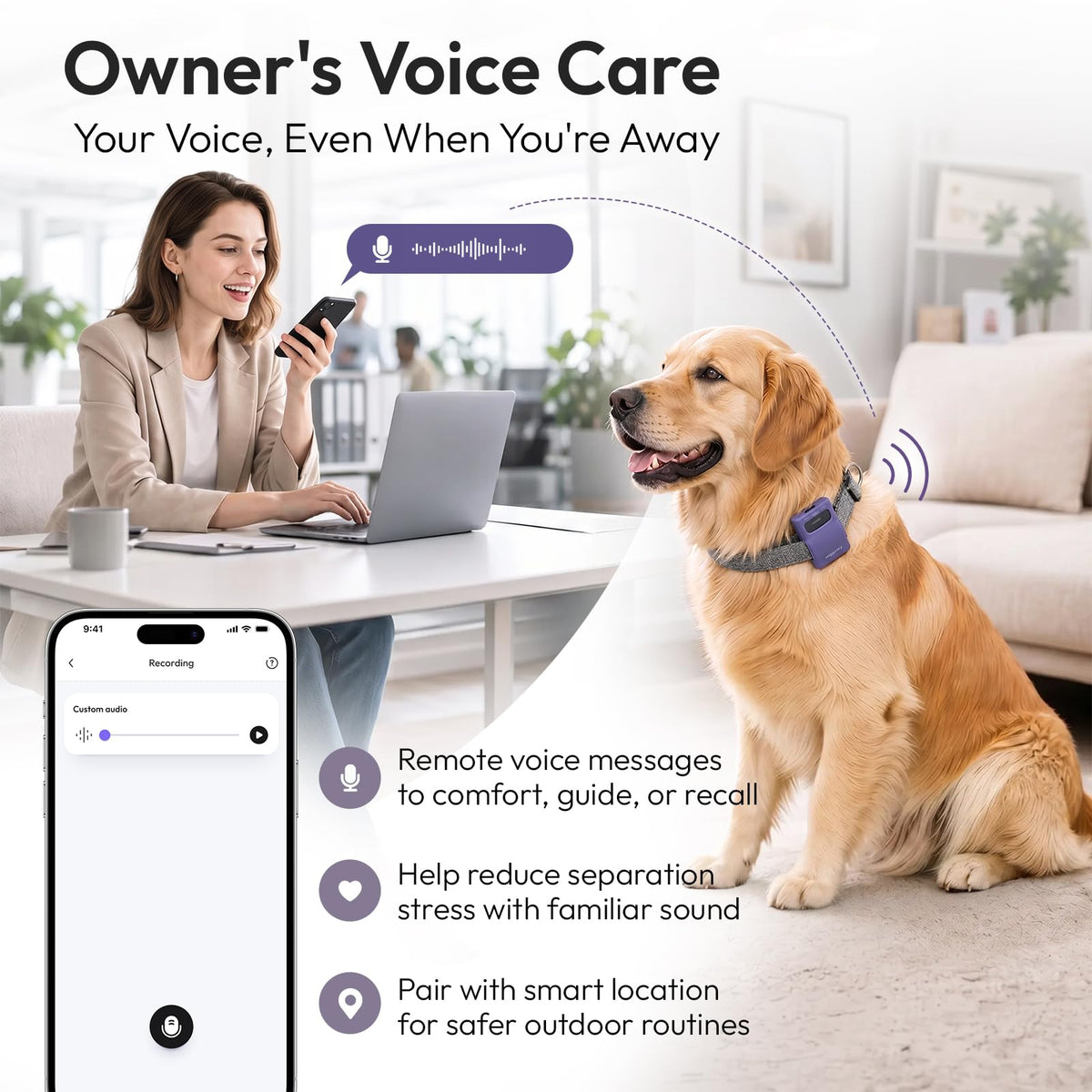 WAGGURACY 4G LTE GPS Dog Activity & Habit Tracker