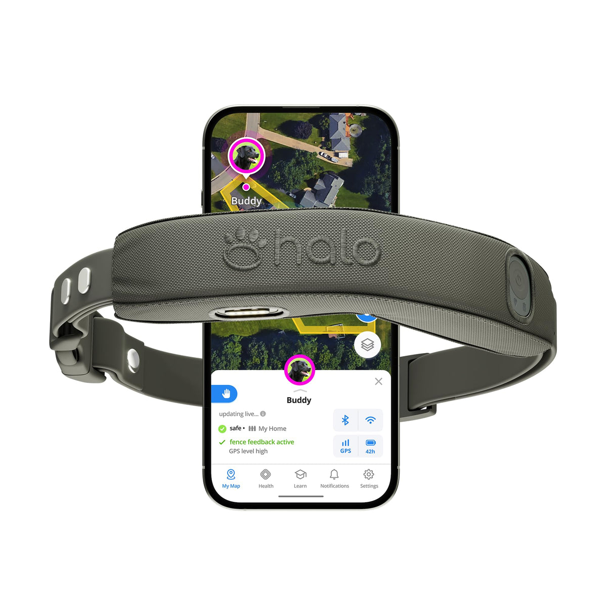 Halo Collar 5 Wireless Dog Fence System, GPS Tracking & Activity Insights