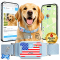 Smart Dog GPS Tracker, Complimentary 6-Month Subscription, Live Pet Tracker with Virtual Fence, Dog Tracker for Dogs with Health & Behavior Monitoring, Escape Alerts, with Virtual Fence, Blue