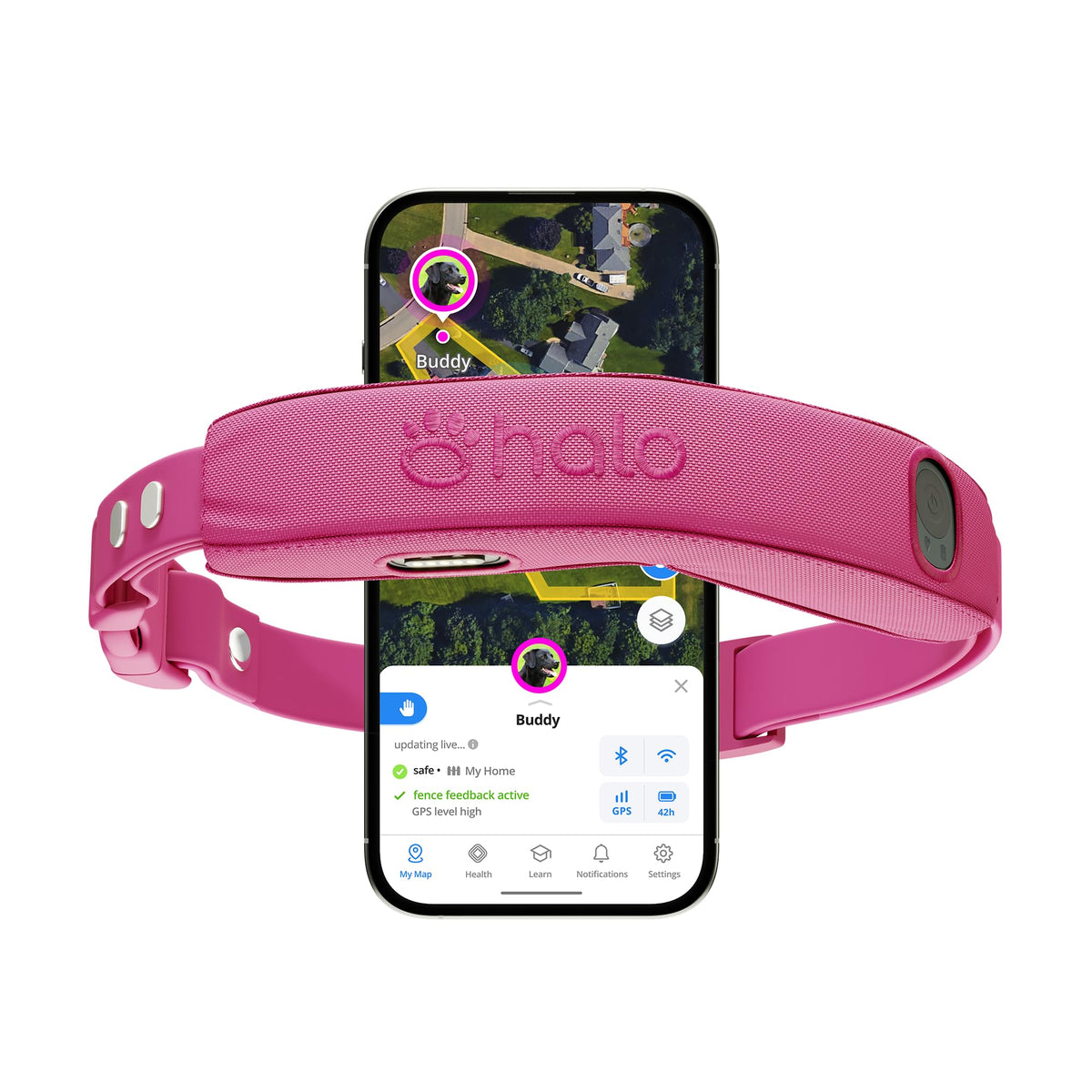 Halo Collar 5 Wireless Dog Fence System, GPS Tracking & Activity Insights