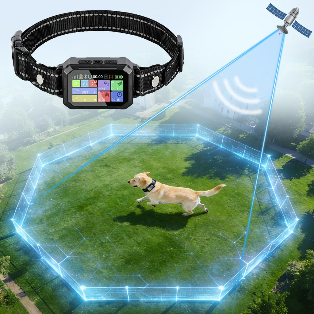 GPS Wireless Dog Collar Fence System