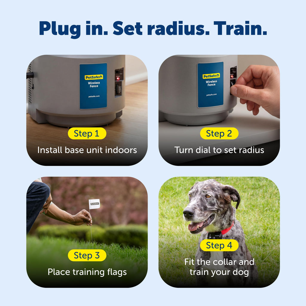 PetSafe Wireless Dog Fence System for Secure Containment