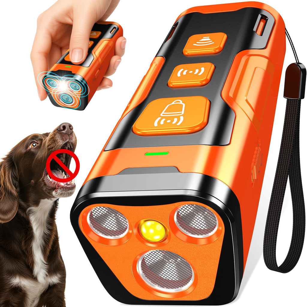 YUYQA 3X Ultrasonic Anti-Bark Dog Training Device
