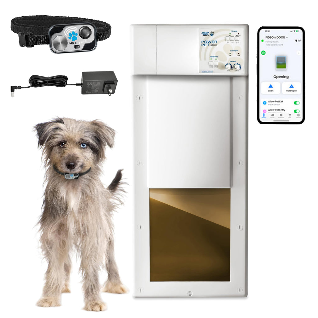 High Tech Pet Power Pet Smart WiFi Electronic Pet Door
